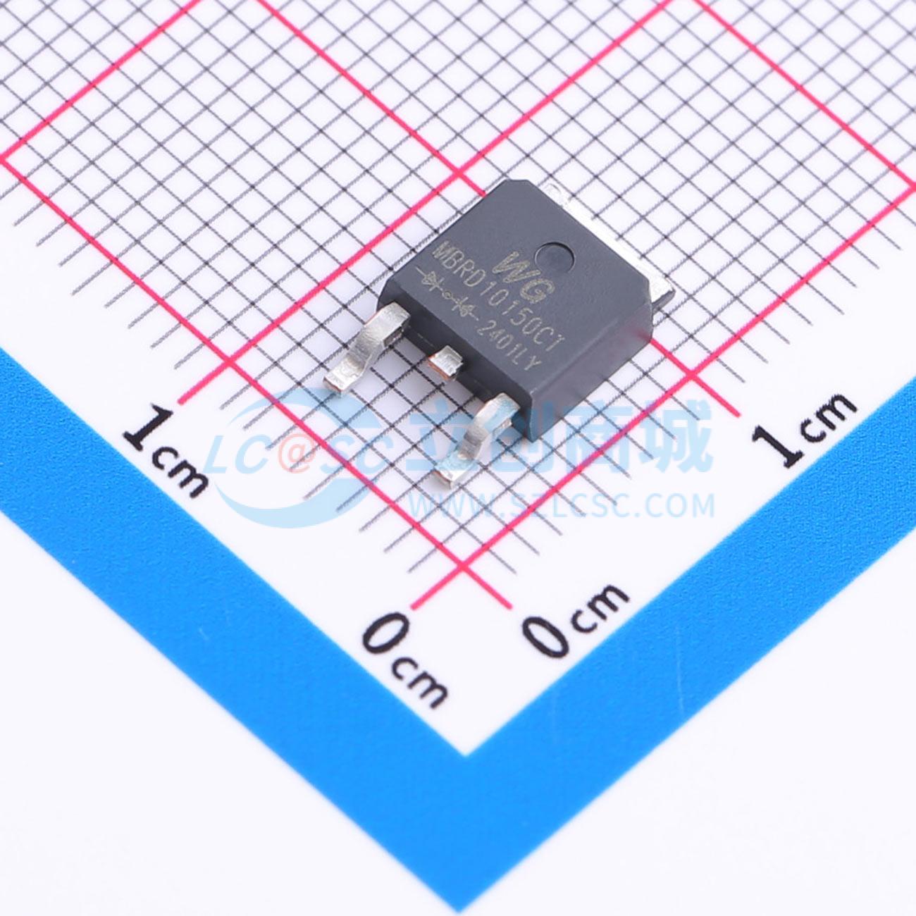 点击查看大图 MBRD10150CT实物图