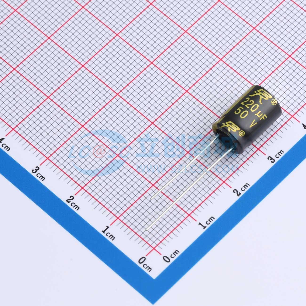 EH1H221M0812DBH1B0LC实物图