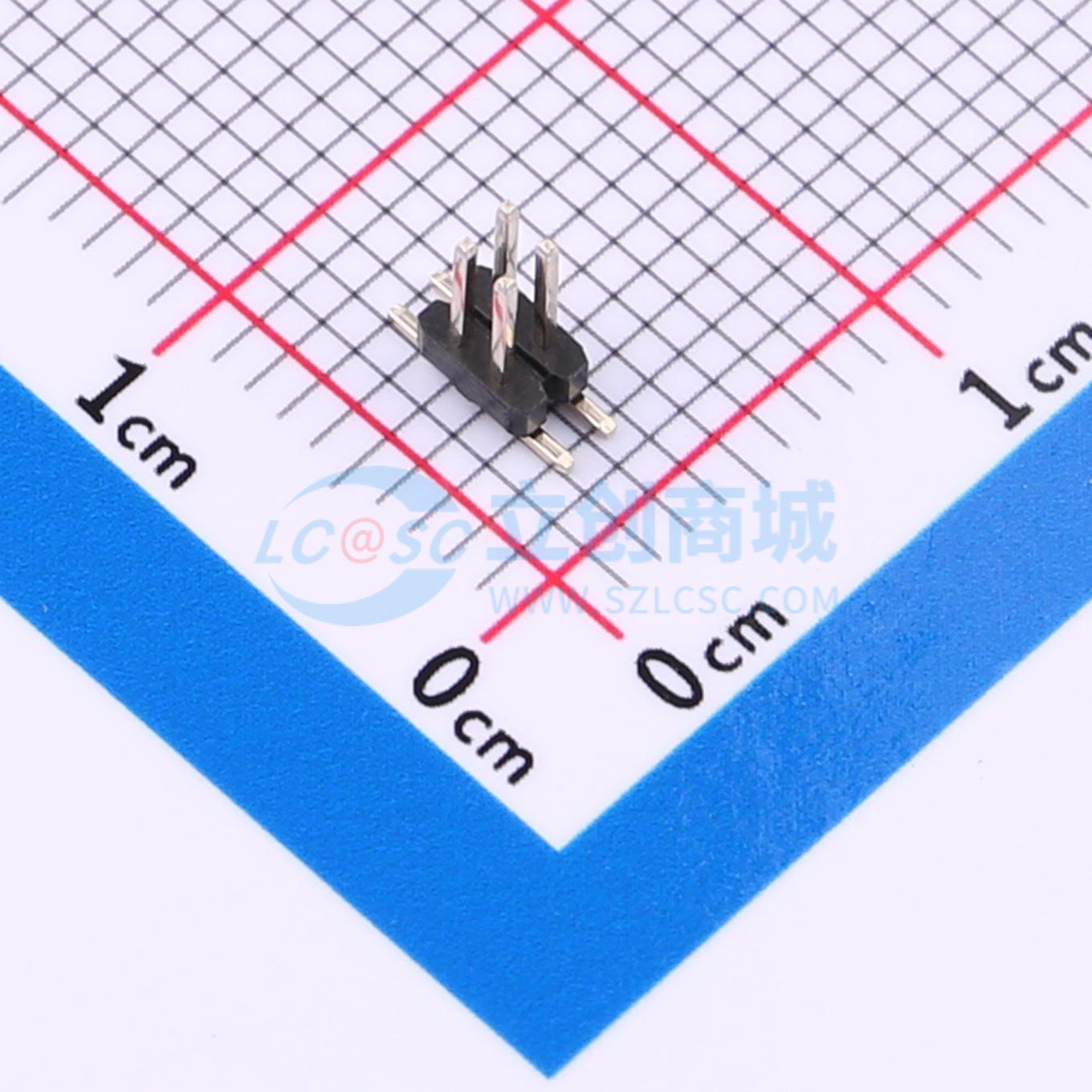 点击查看大图 HX PZ-1.27-02-02-S-PB1.5实物图