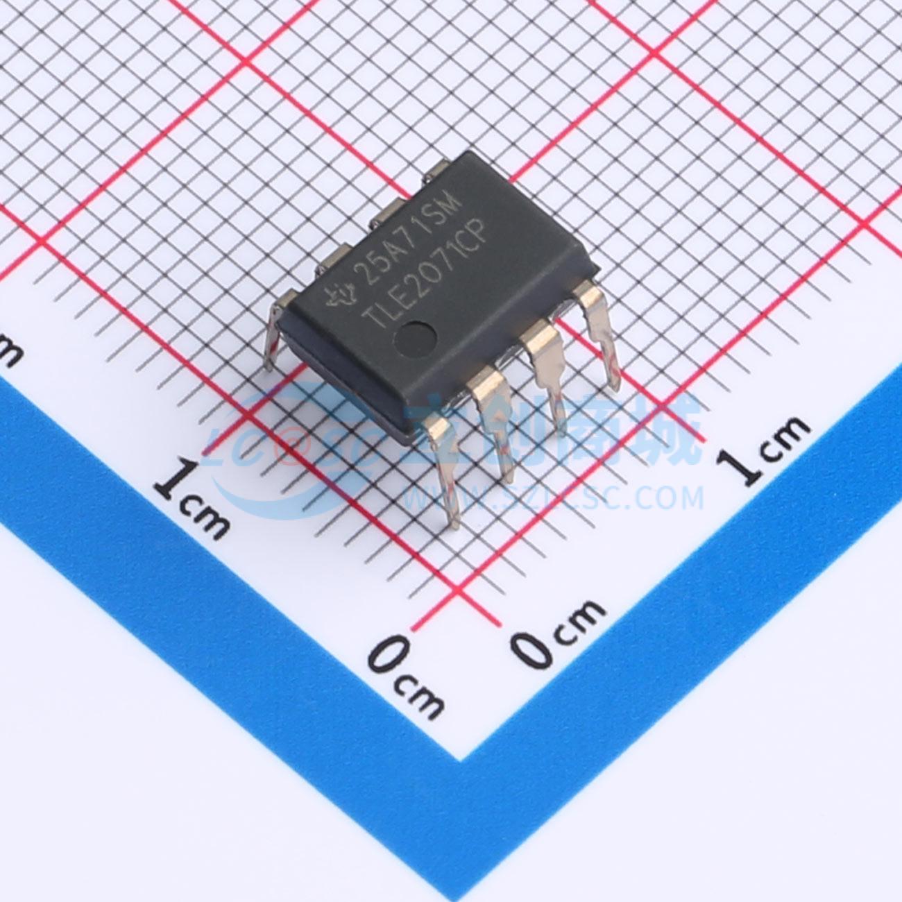 点击查看大图 TLE2071CP实物图