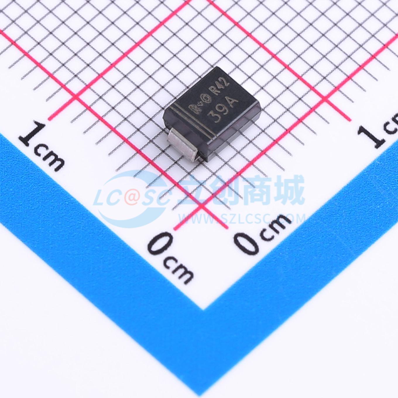 点击查看大图 P6SMB39A实物图