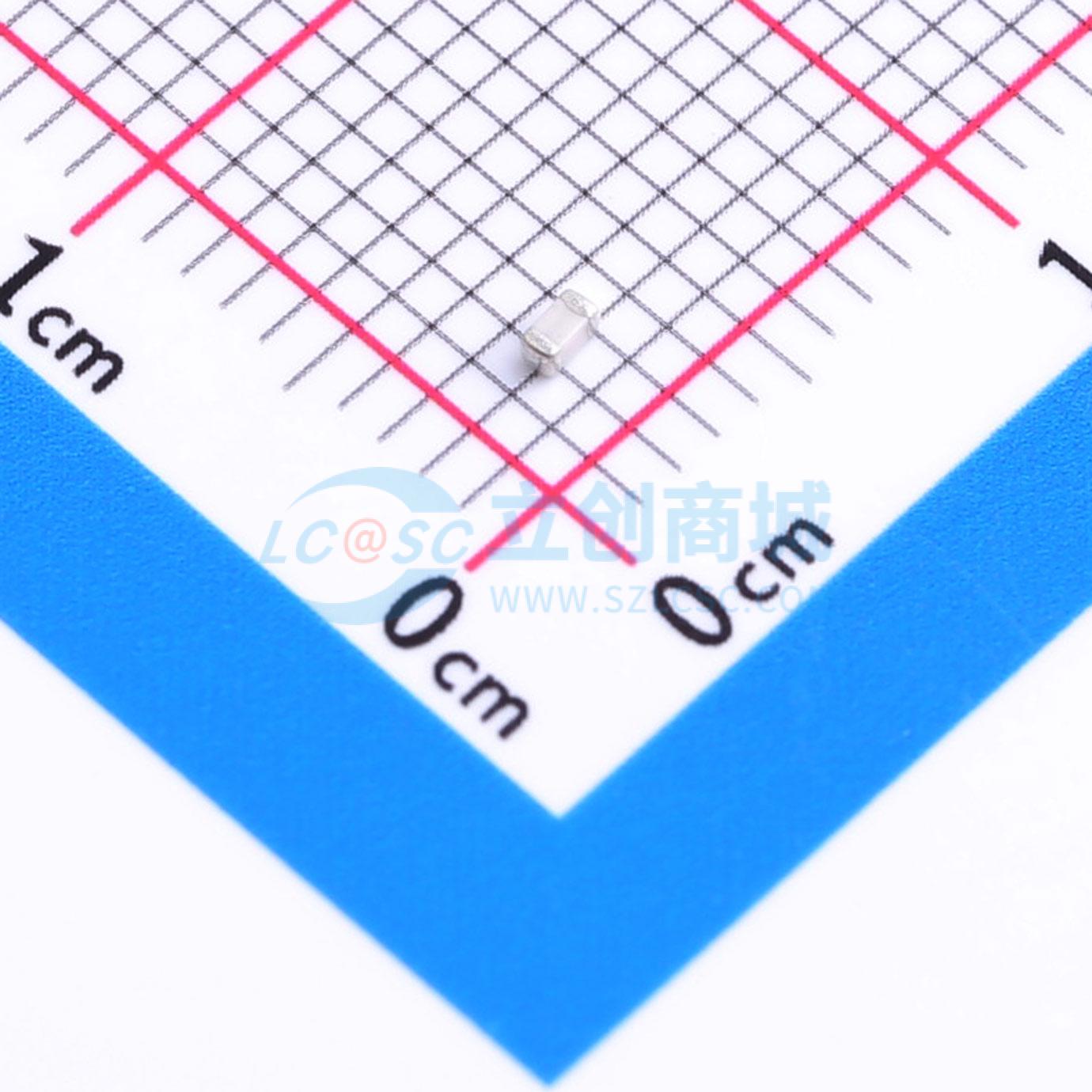 点击查看大图 C0603C120J1GACTU实物图
