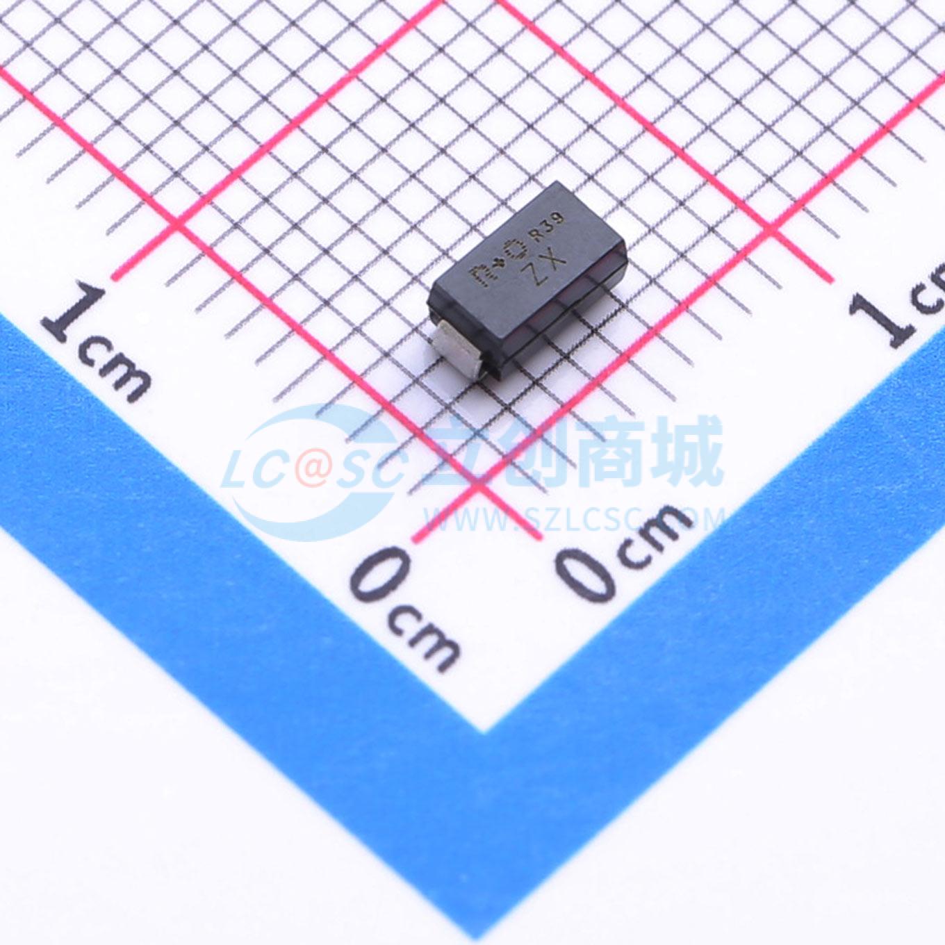 点击查看大图 SMAJ90CA实物图