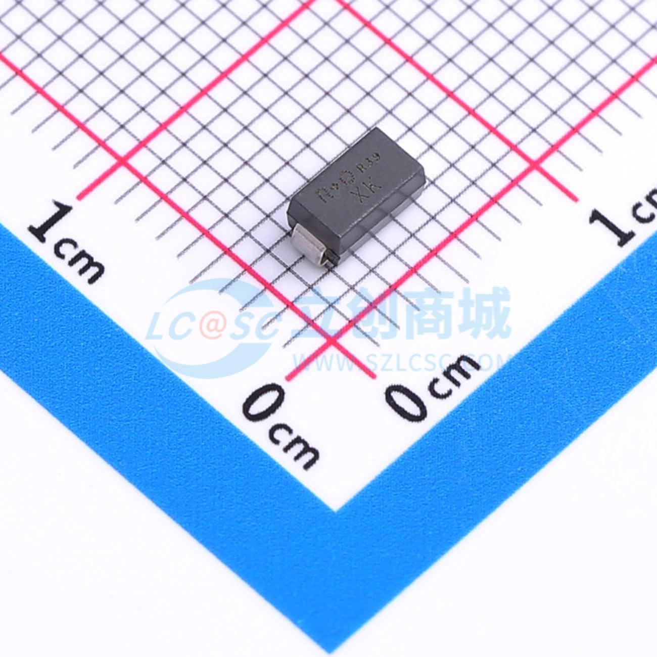 点击查看大图 SMAJ14CA实物图