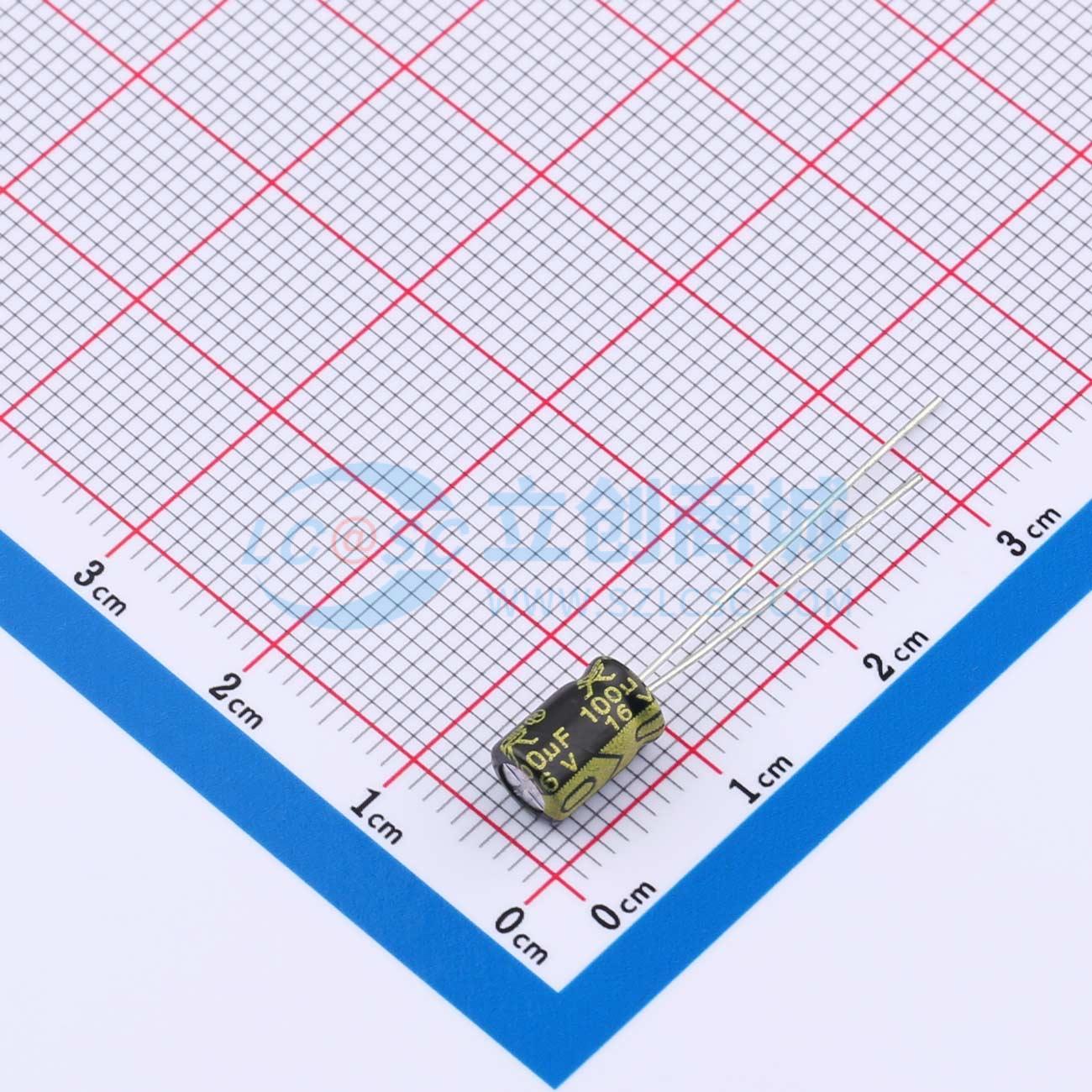 SM1C101M0507BBH1B0LC实物图