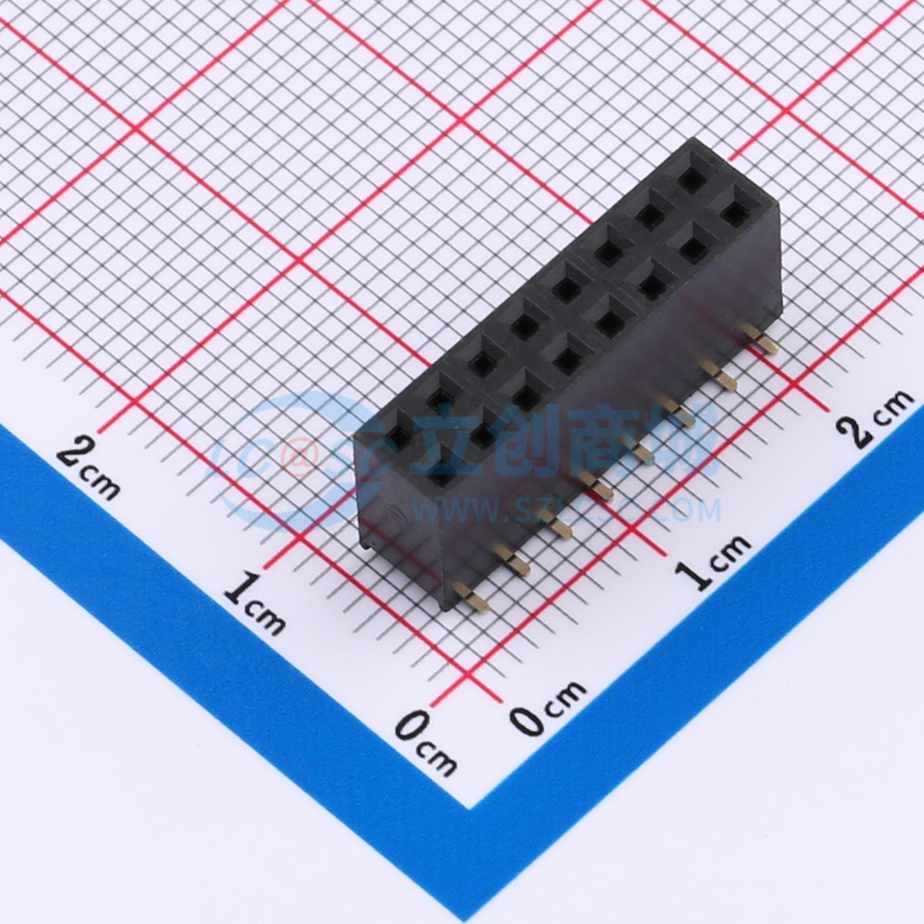 点击查看大图 HX PM-2.54-02-08-S-H8.5实物图