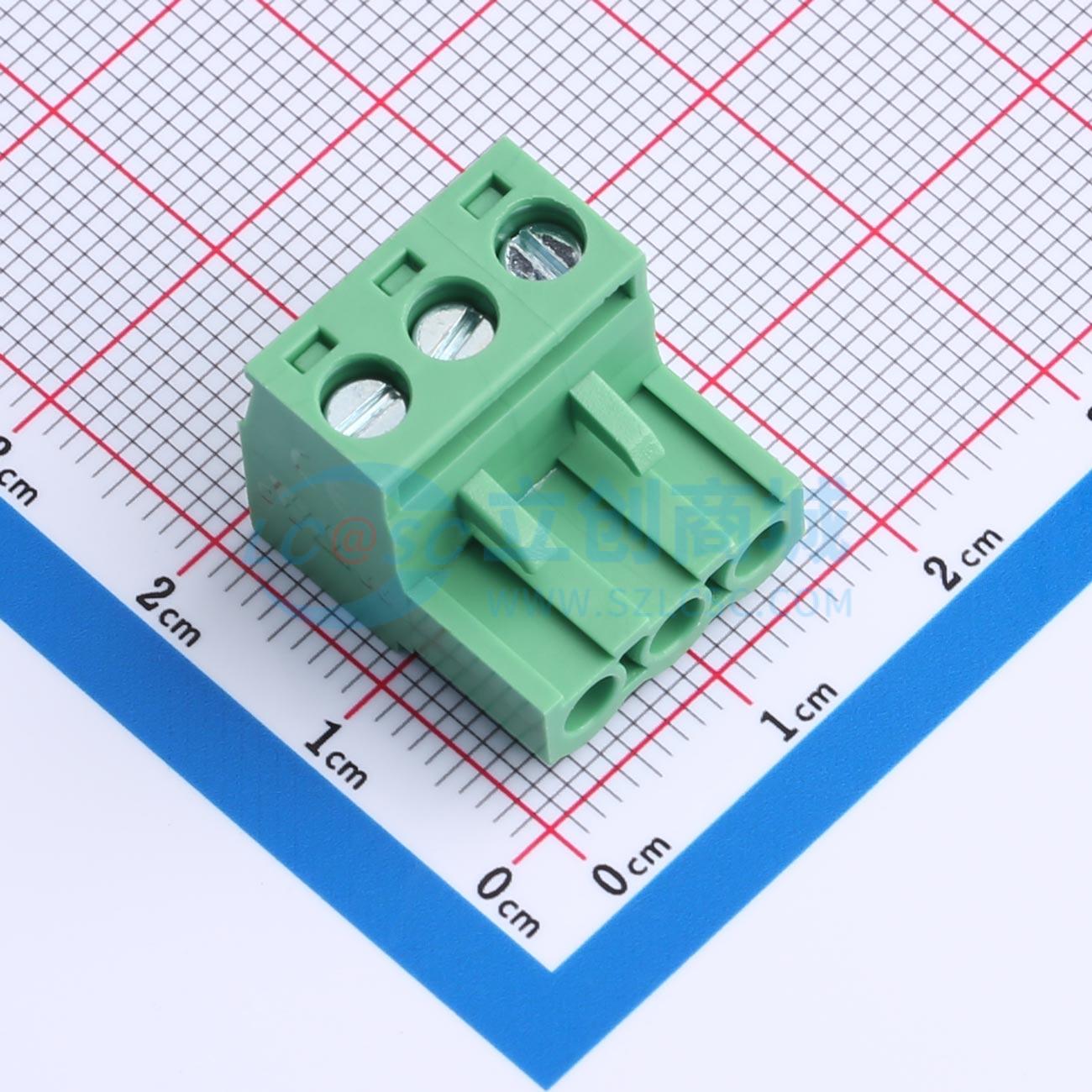 点击查看大图 ZX-DGK-5.08-3P实物图