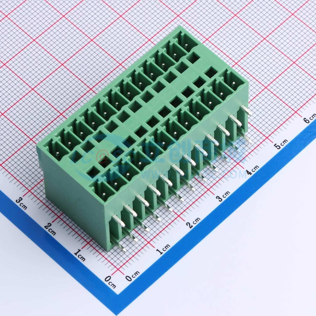 点击查看大图 ZX-DGRH-3.81-12P实物图