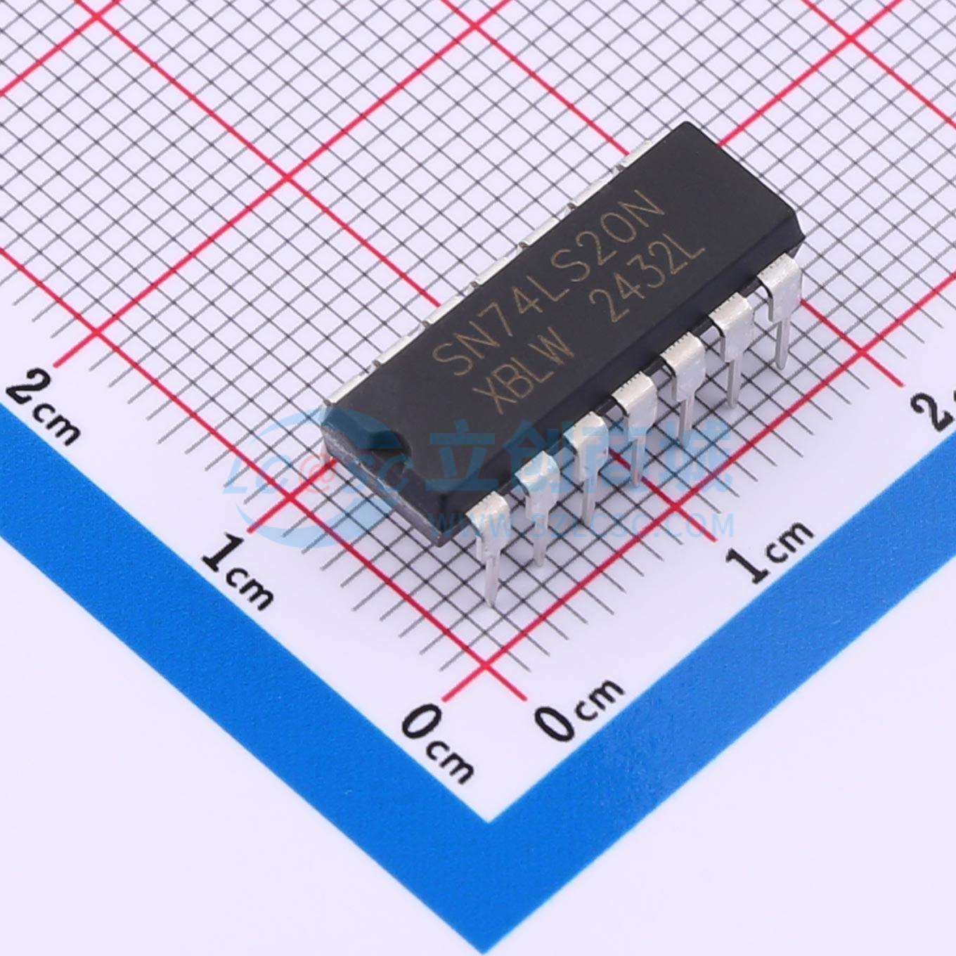 点击查看大图 SN74LS20N(XBLW)实物图