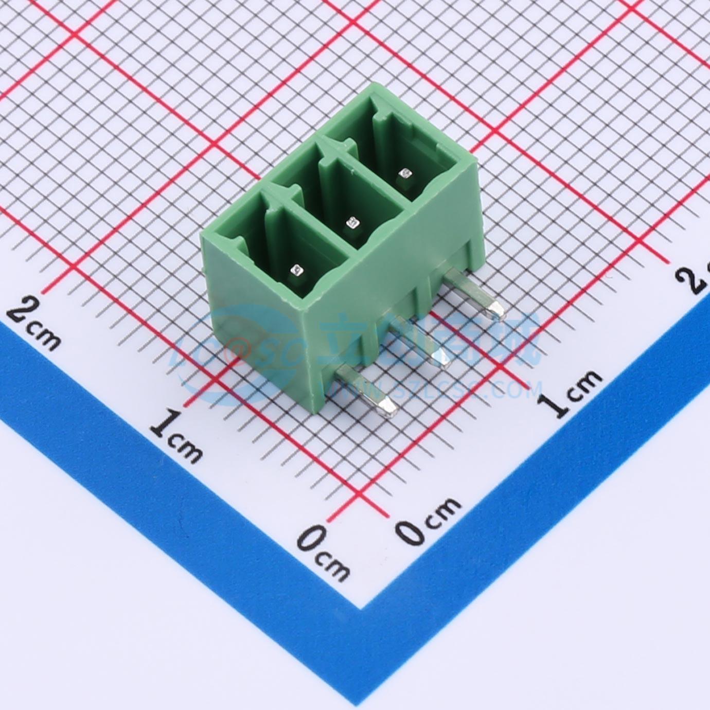 点击查看大图 ZX-DGRC-3.81-3P实物图