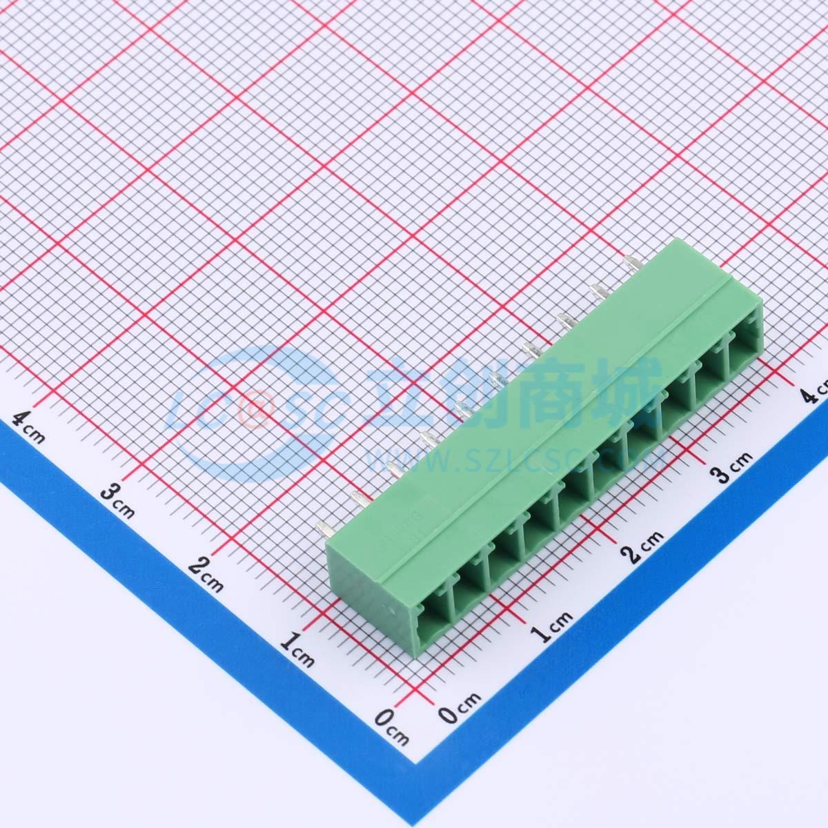 点击查看大图 ZX-DGVC-3.81-10P实物图