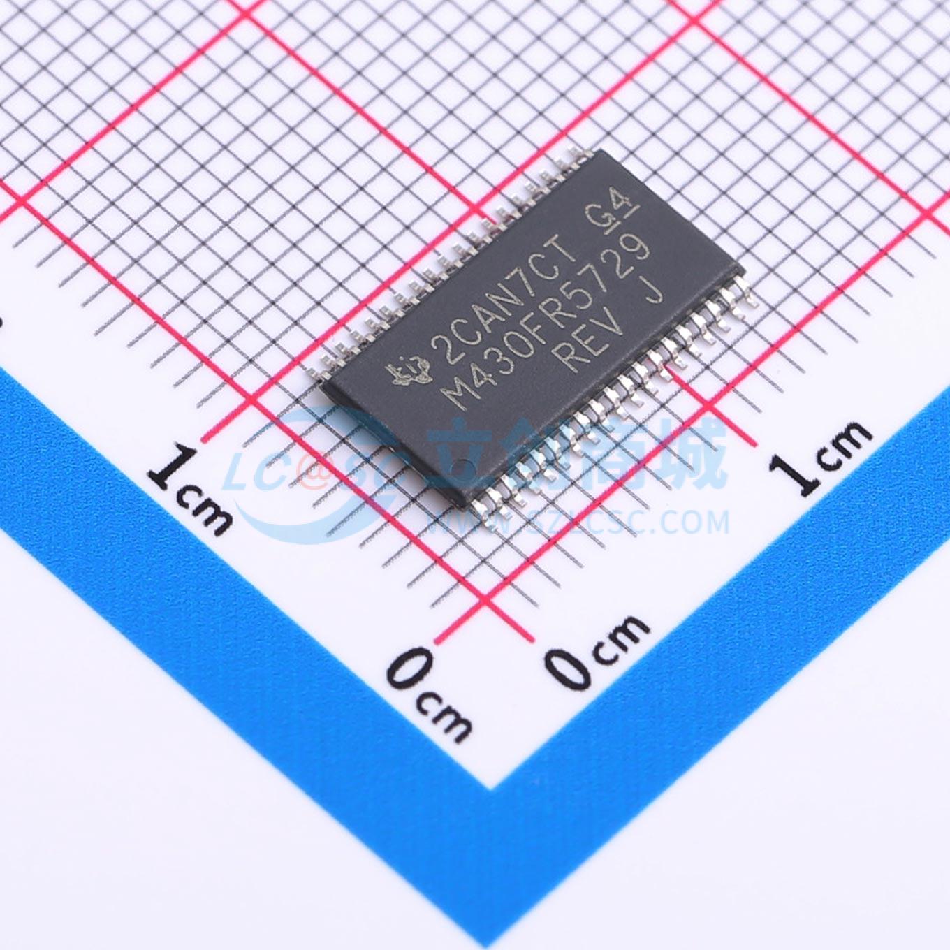 MSP430FR5729IDAR实物图