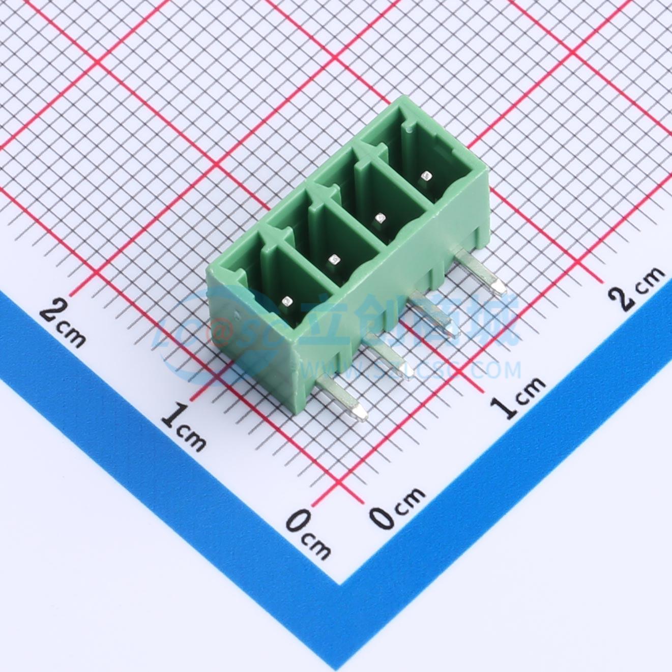 点击查看大图 ZX-DGRC-3.81-4P实物图