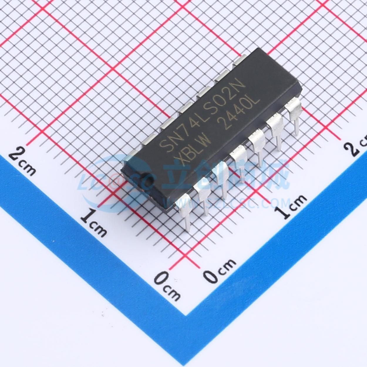 点击查看大图 SN74LS02N(XBLW)实物图