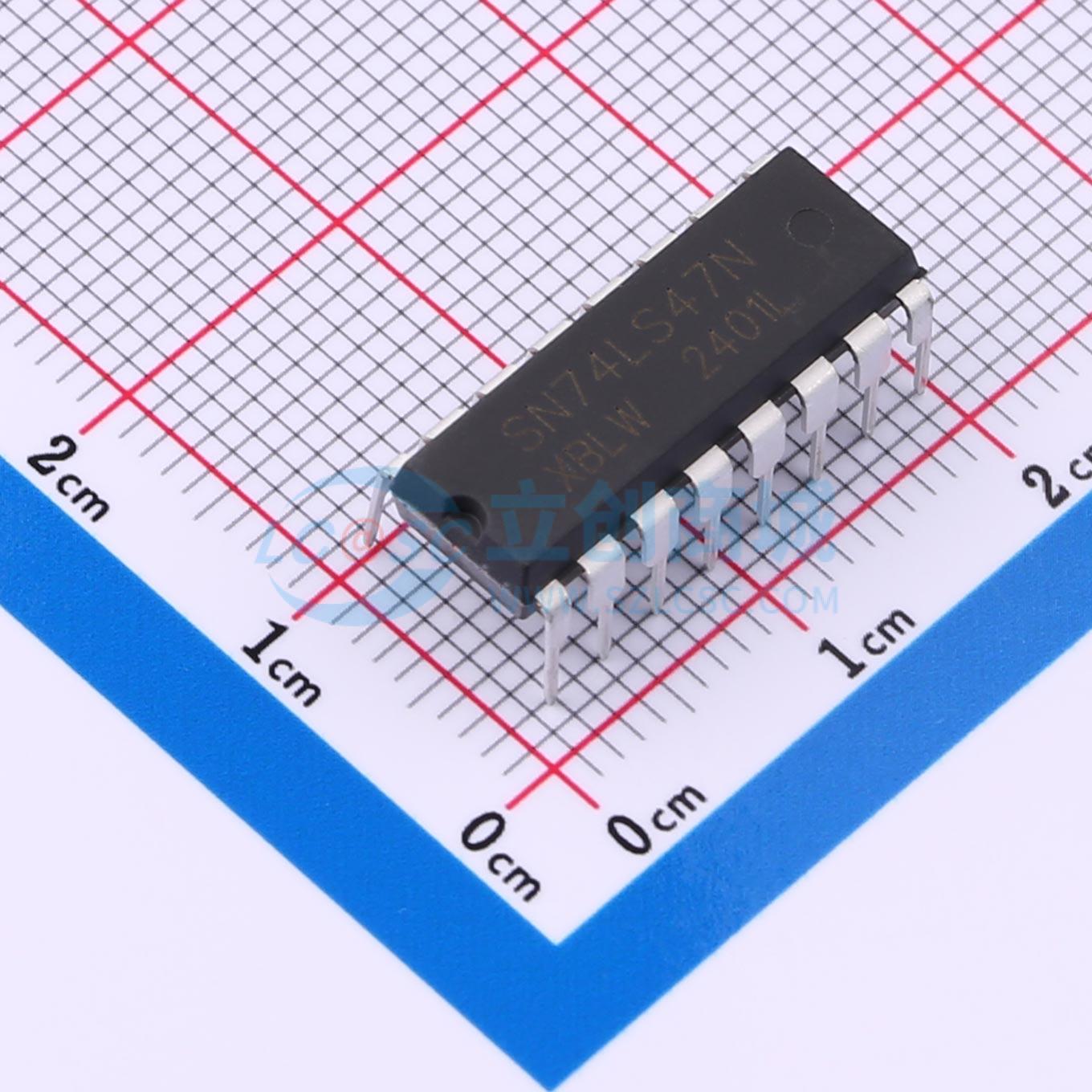 点击查看大图 SN74LS47N(XBLW)实物图