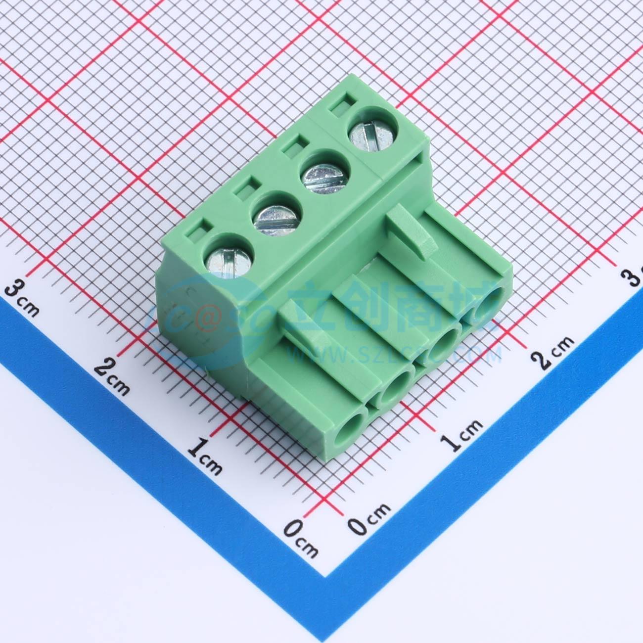 点击查看大图 ZX-DGK-5.08-4P实物图