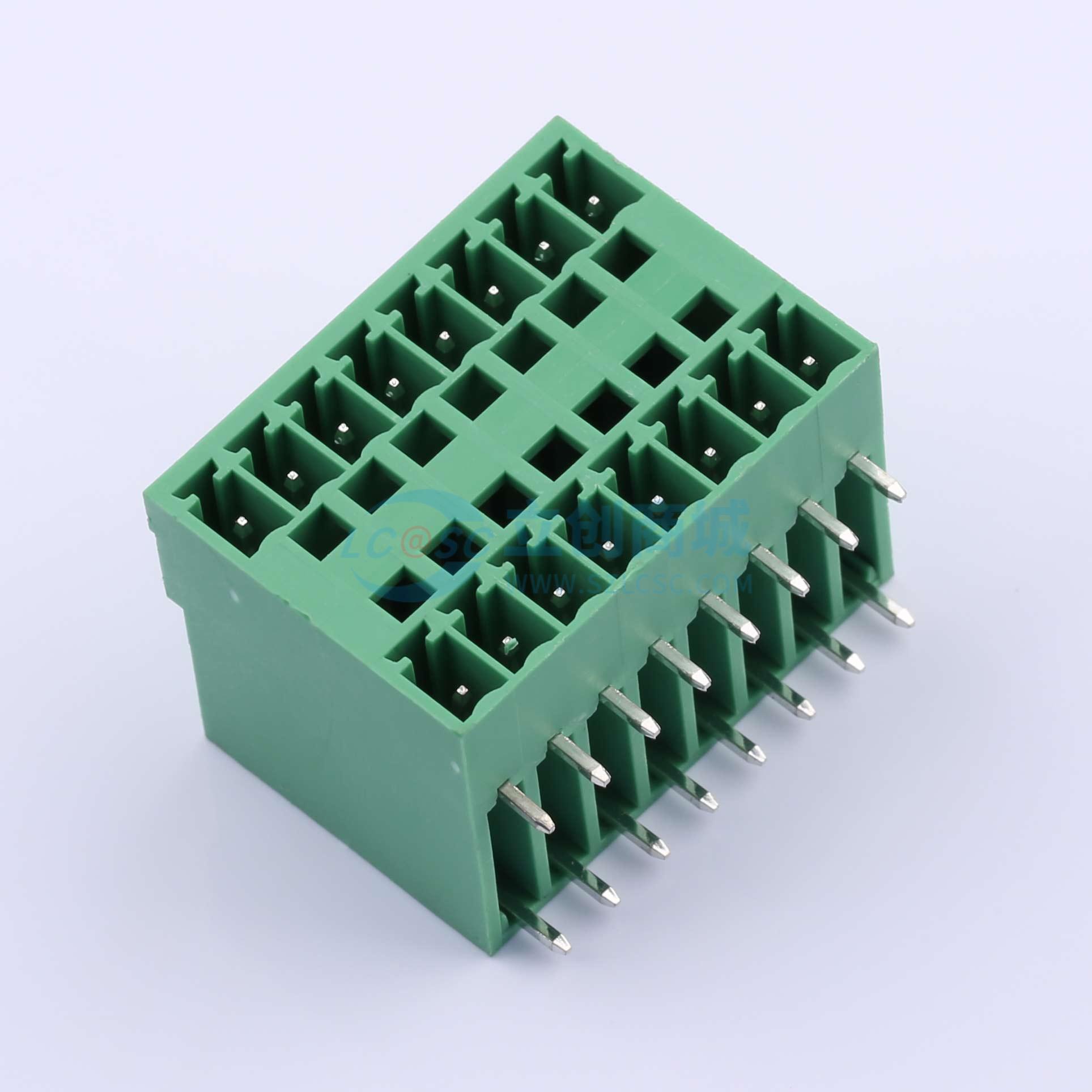 点击查看大图 ZX-DGRH-3.81-8P实物图