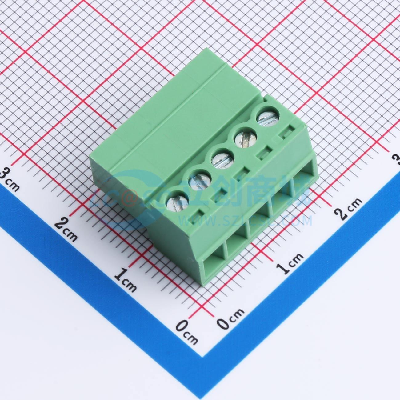 BX-DGRK-3.81-5P实物图