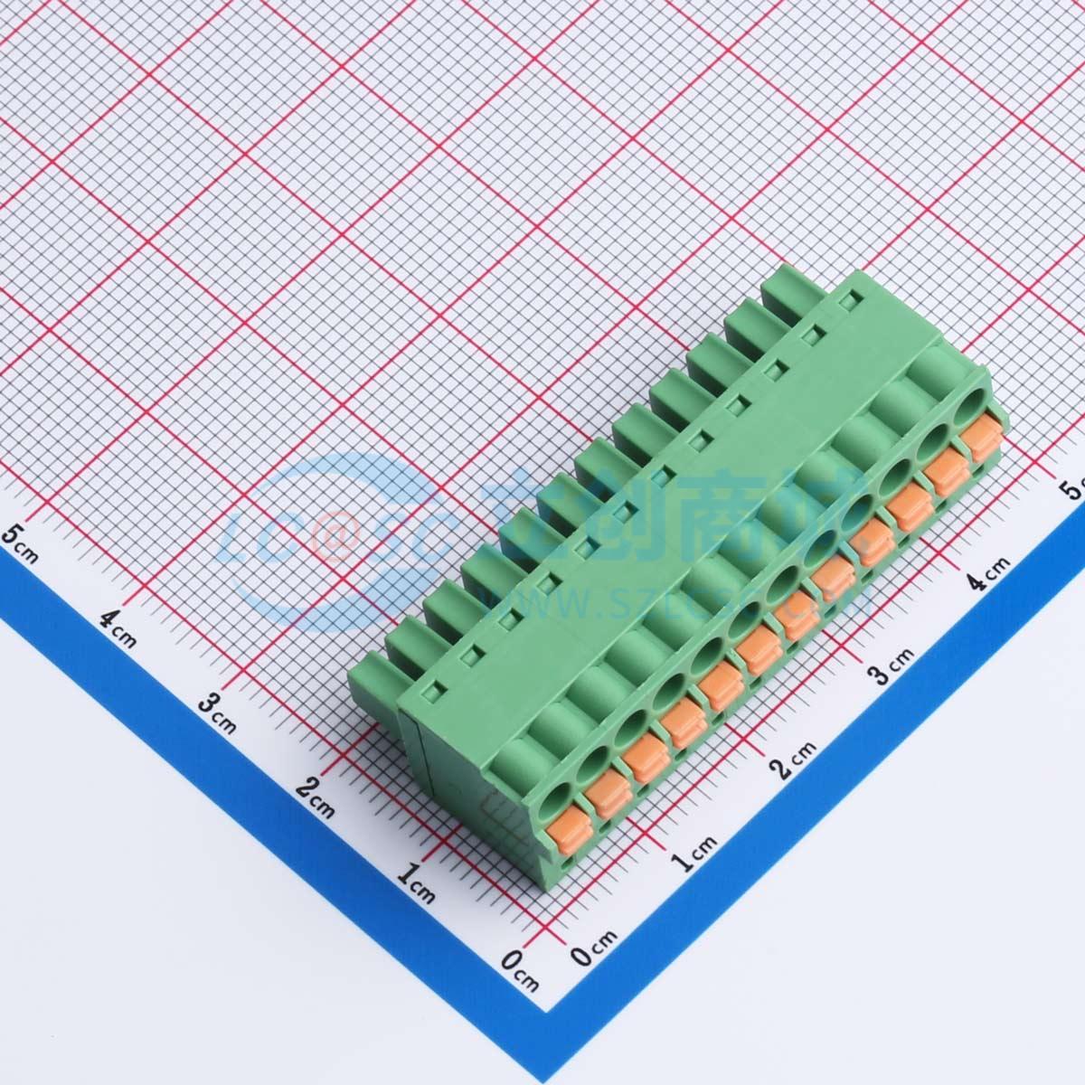 点击查看大图 BX-DGKD-3.81-12P实物图