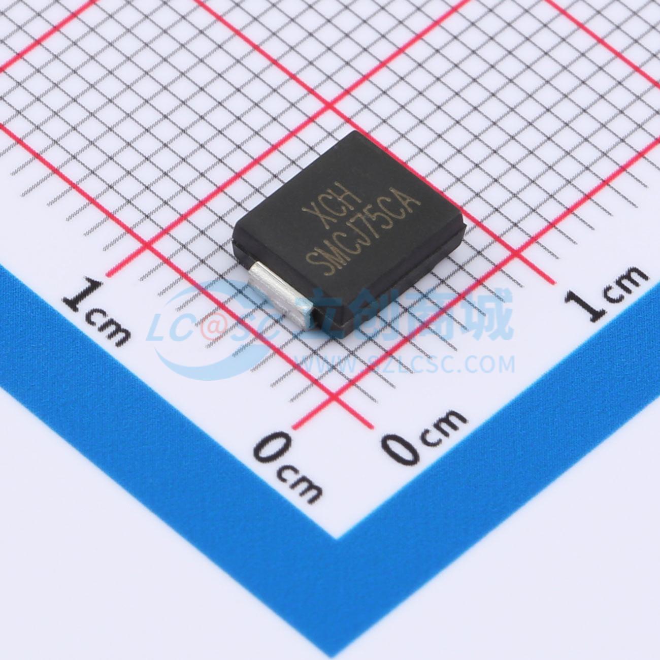 点击查看大图 SMCJ75CA实物图