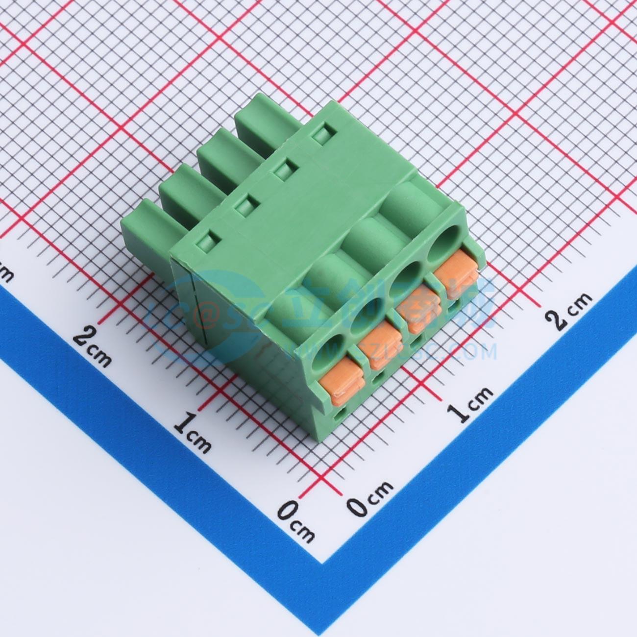 点击查看大图 BX-DGKD-3.81-4P实物图