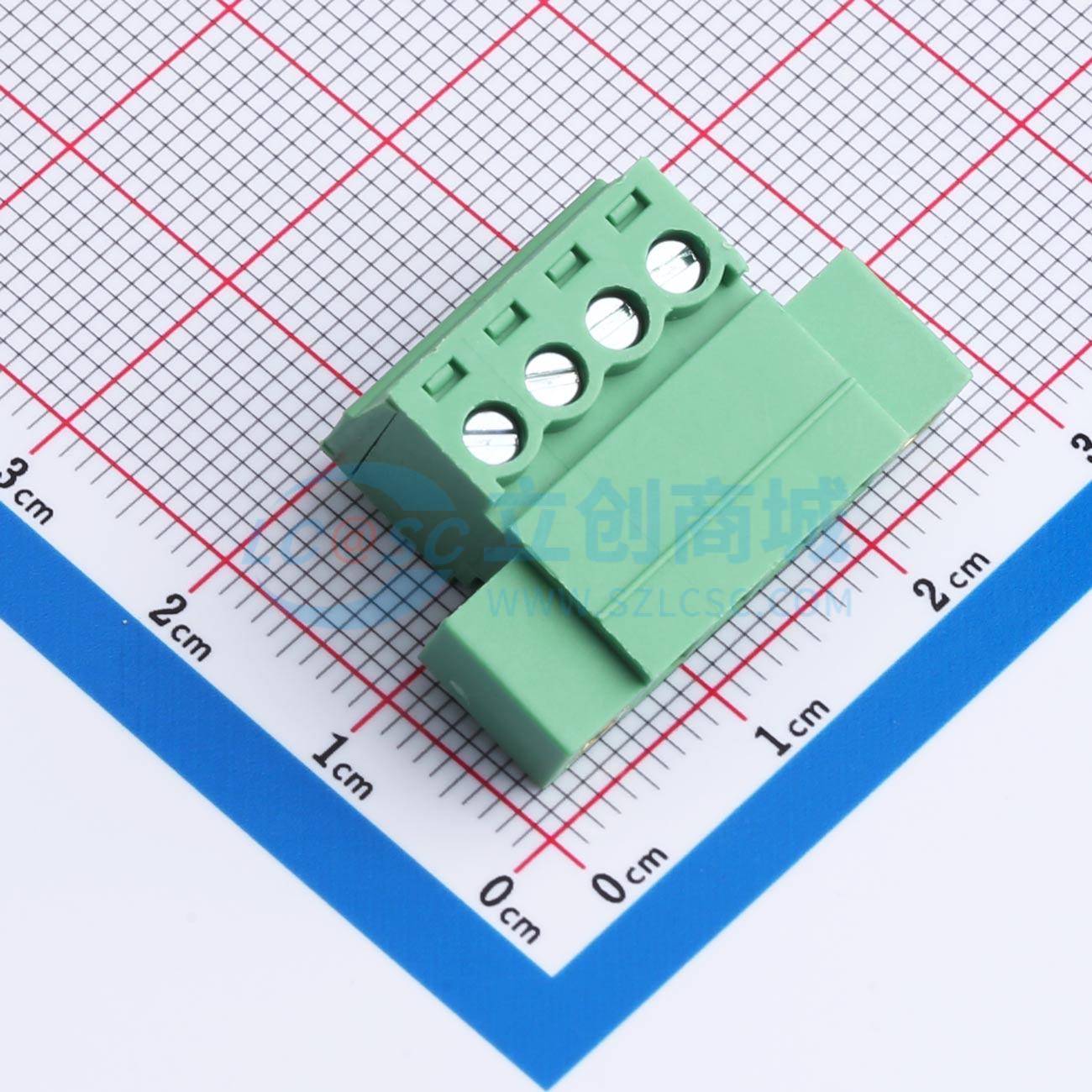 点击查看大图 BX-DGRKP-3.81-4P实物图