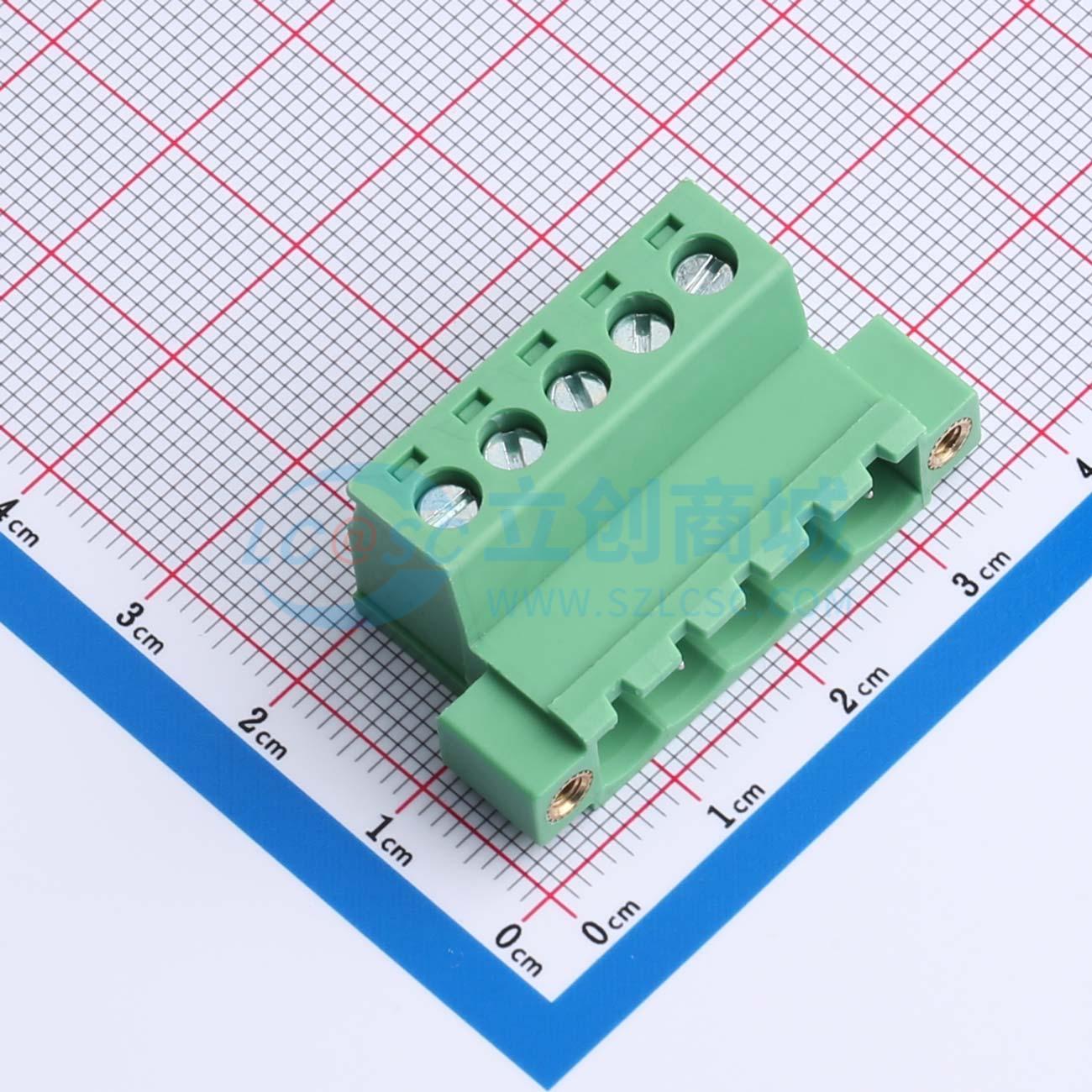 点击查看大图 BX-DGRKP-5.08-5P实物图