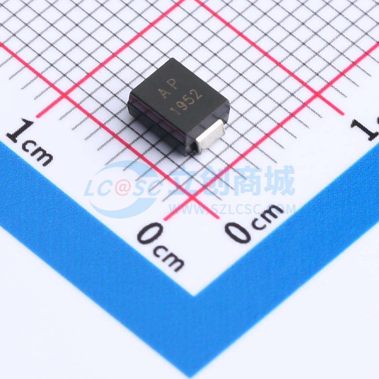 点击查看大图 SMBJ7.5CA实物图