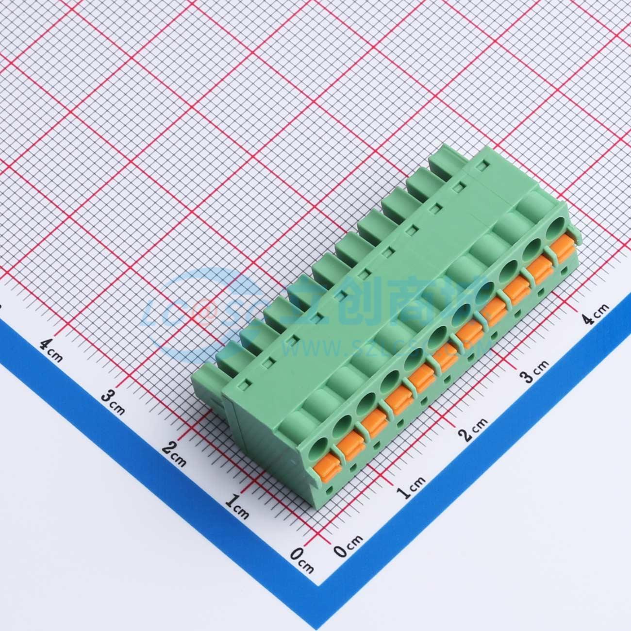 点击查看大图 BX-DGKD-3.81-11P实物图