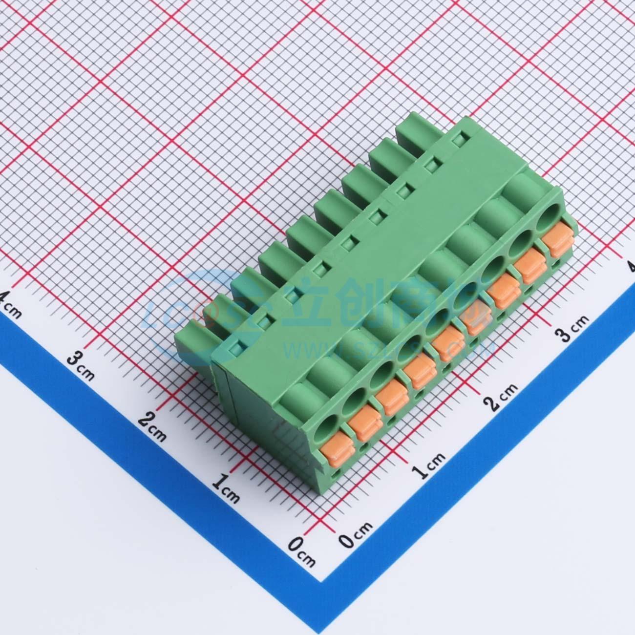 BX-DGKD-3.81-9P实物图