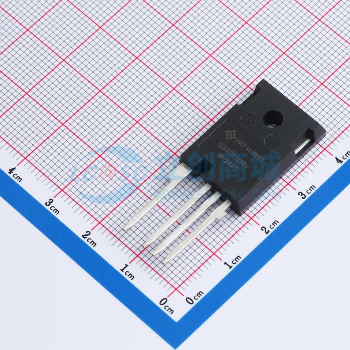 点击查看大图 HSCT040W120G34AG实物图