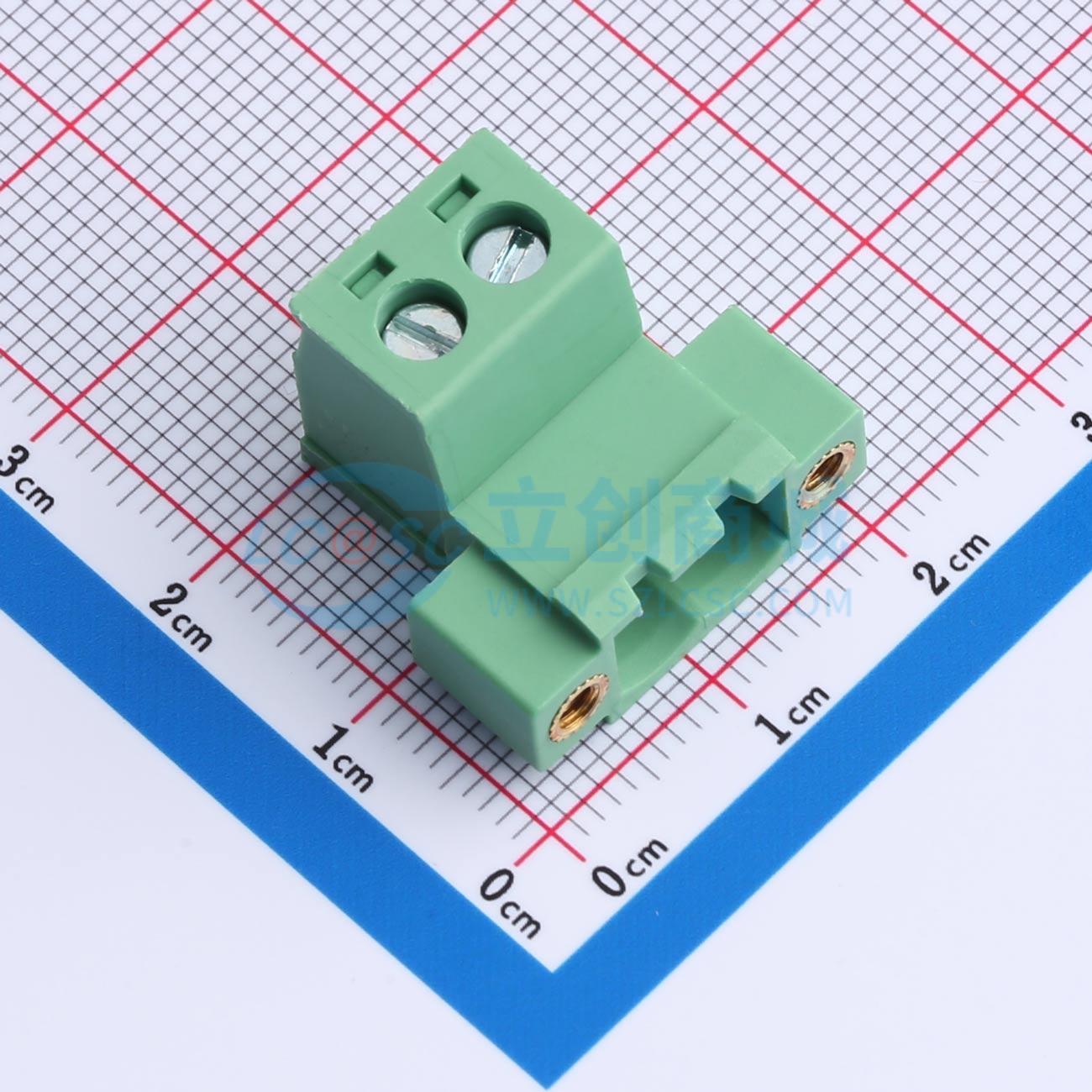 点击查看大图 BX-DGRKP-5.08-2P实物图