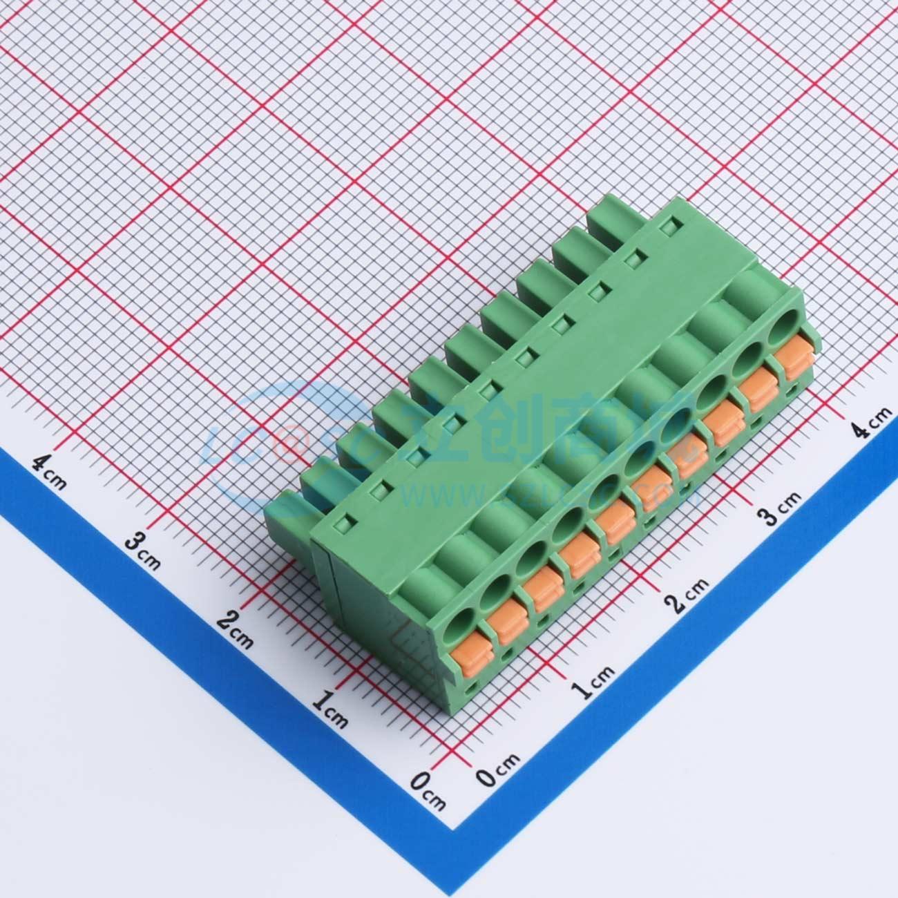 点击查看大图 BX-DGKD-3.81-10P实物图