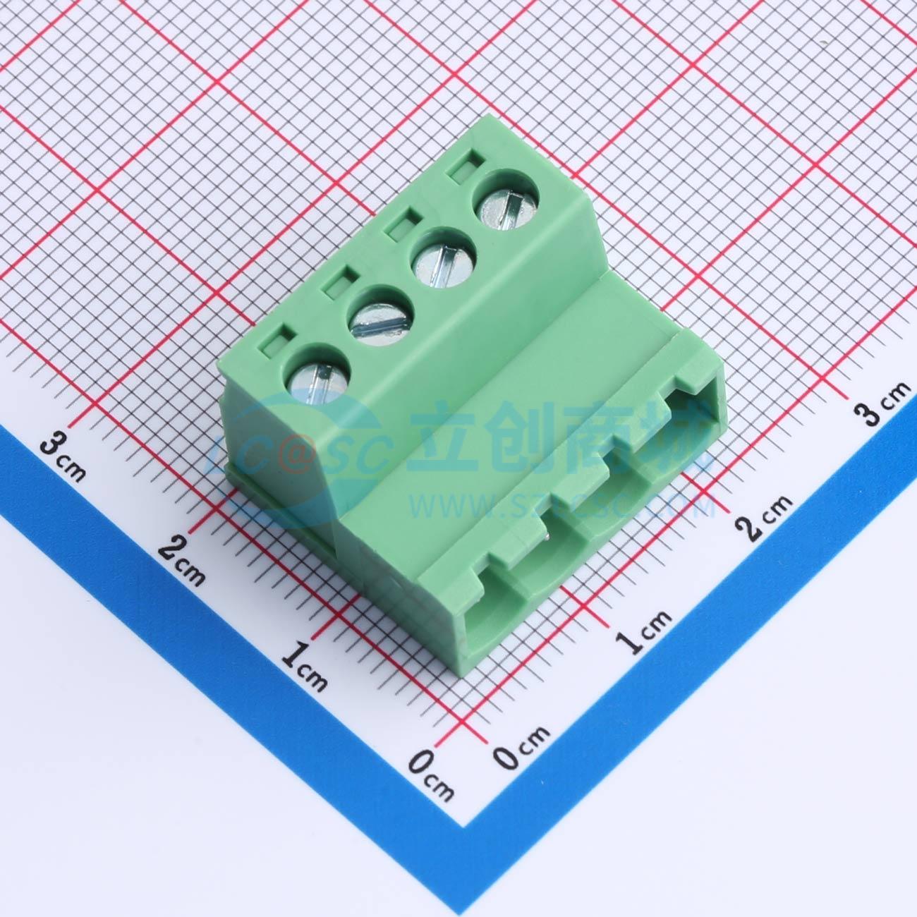 点击查看大图 BX-DGRK-5.08-4P实物图