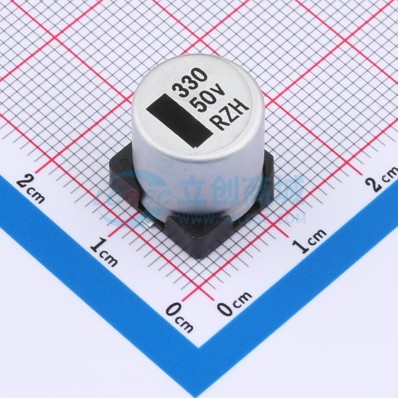 点击查看大图 RZH1H331M1213实物图