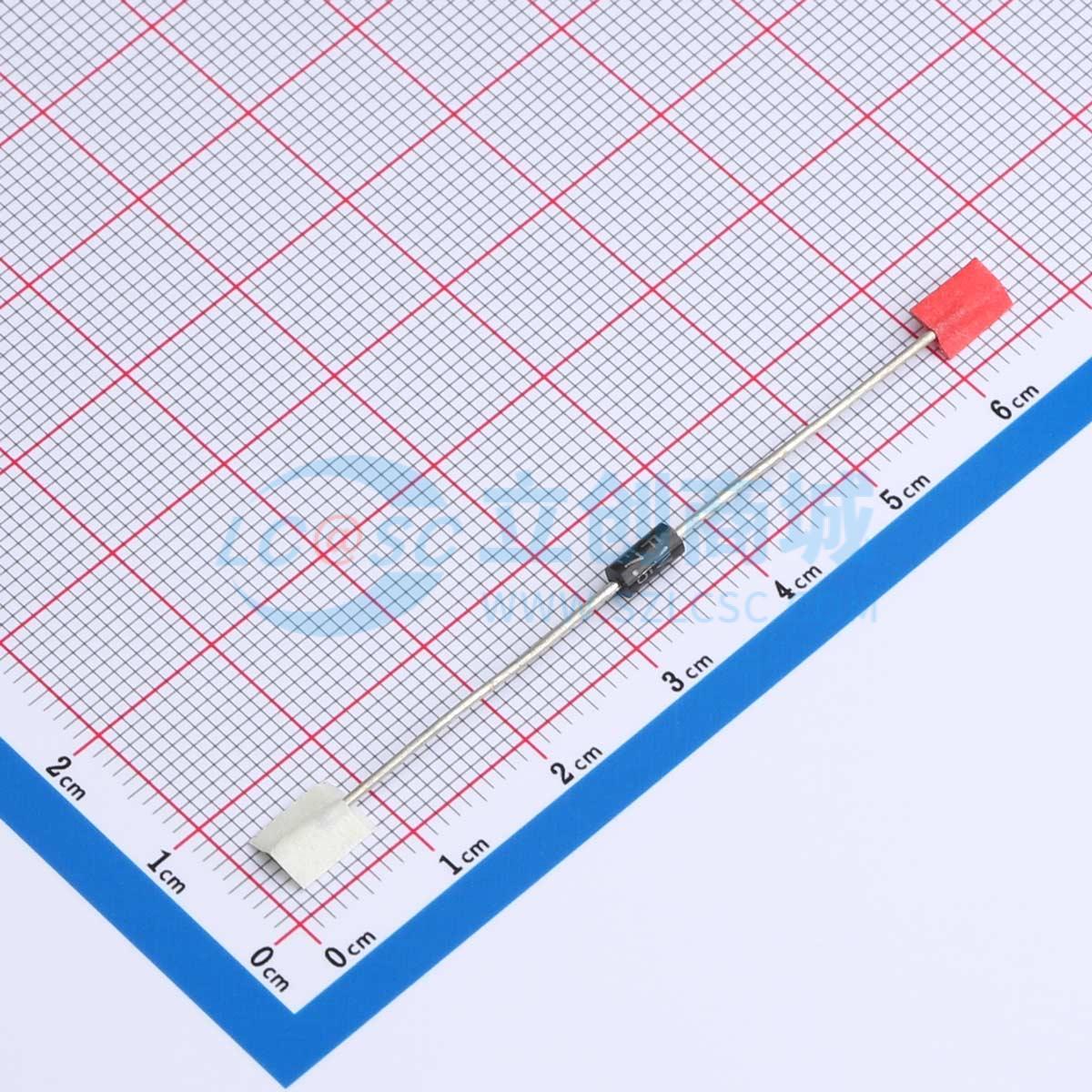 点击查看大图 P4KE7.5CA TB实物图