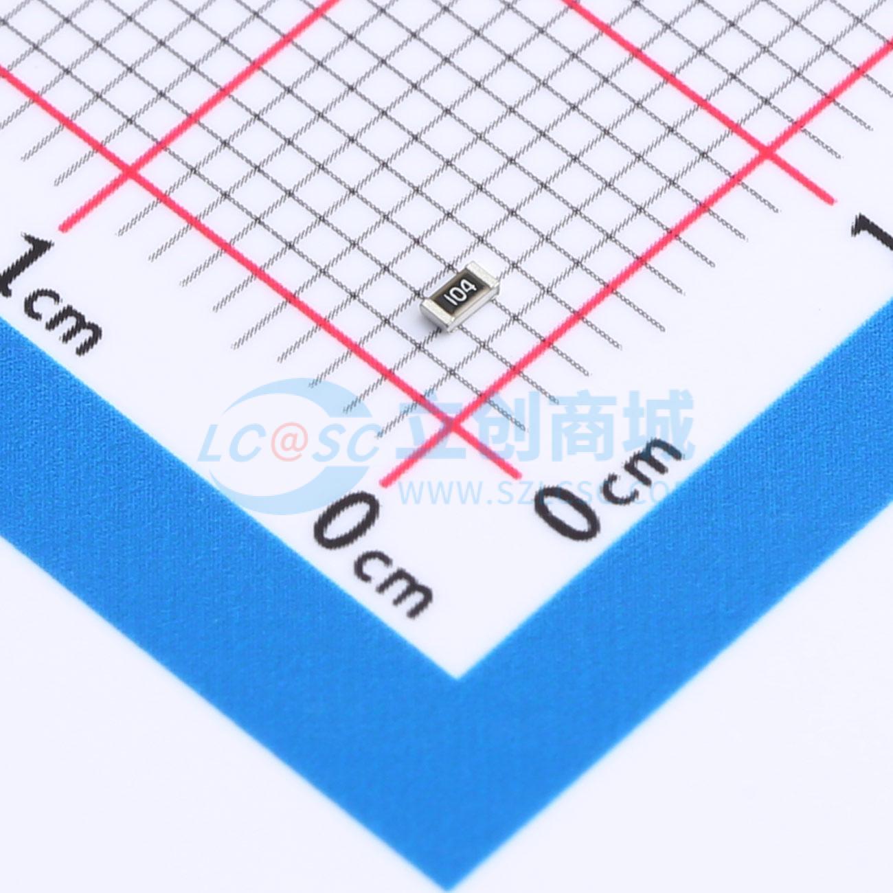 点击查看大图 PTFR0603Q100KP9实物图