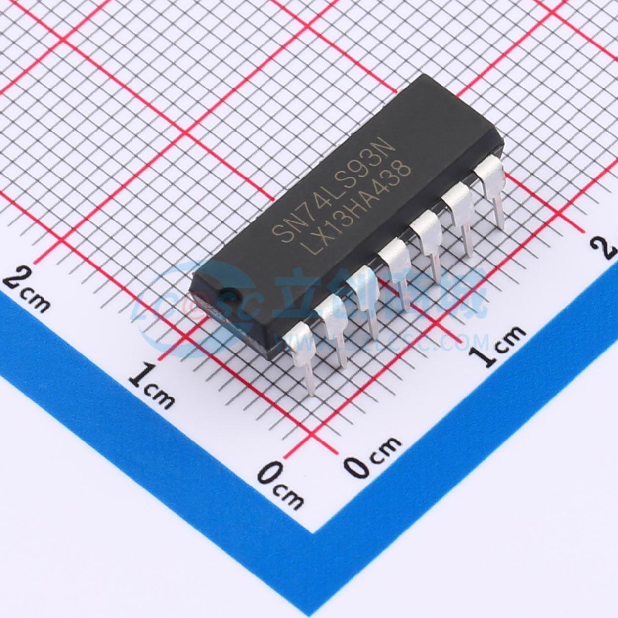 点击查看大图 SN74LS93N(LX)实物图