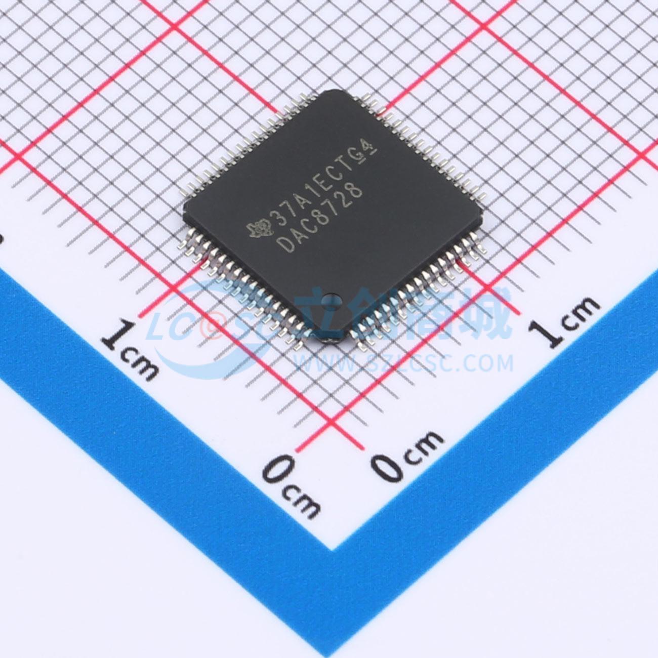 DAC8728SPAG实物图