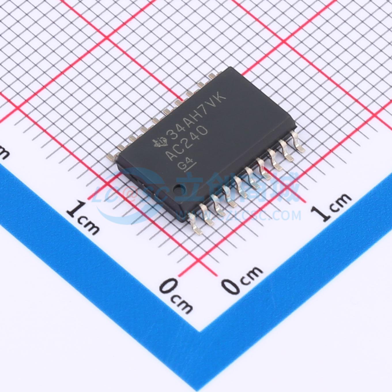 点击查看大图 SN74AC240DWR实物图