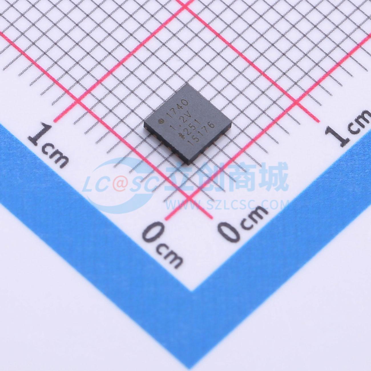 点击查看大图 ADP1740ACPZ-1.2-R7实物图