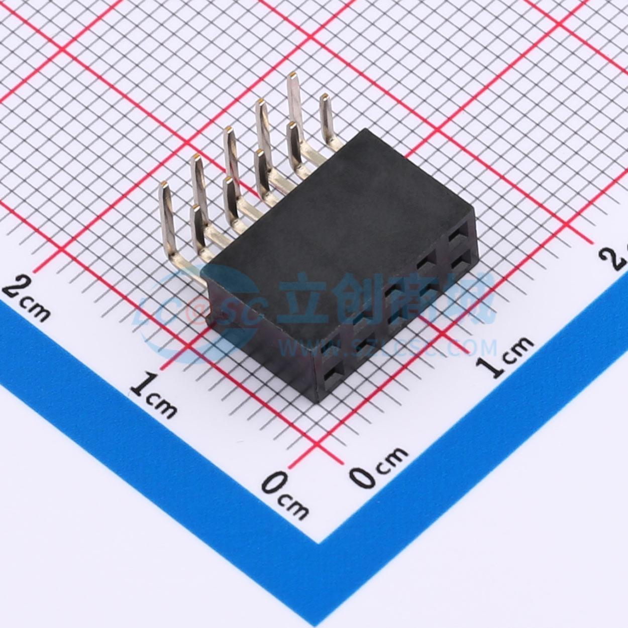 点击查看大图 FG-PM2.54-2-05PW-H8.5实物图