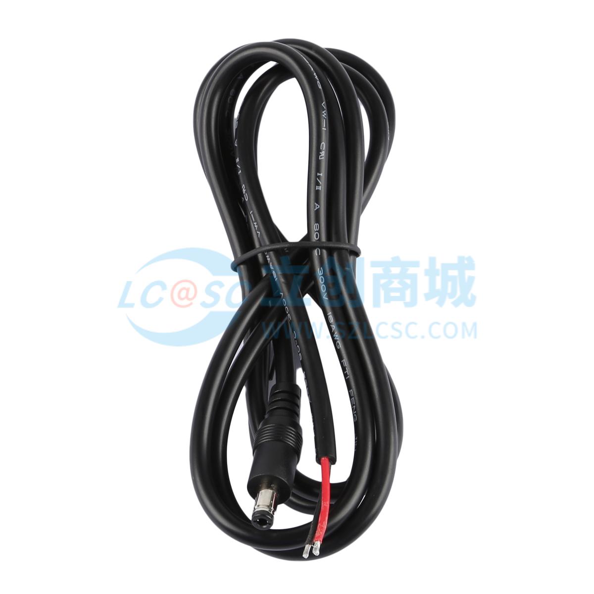 DC5525-G-0.75SQ-1.5M-DX实物图