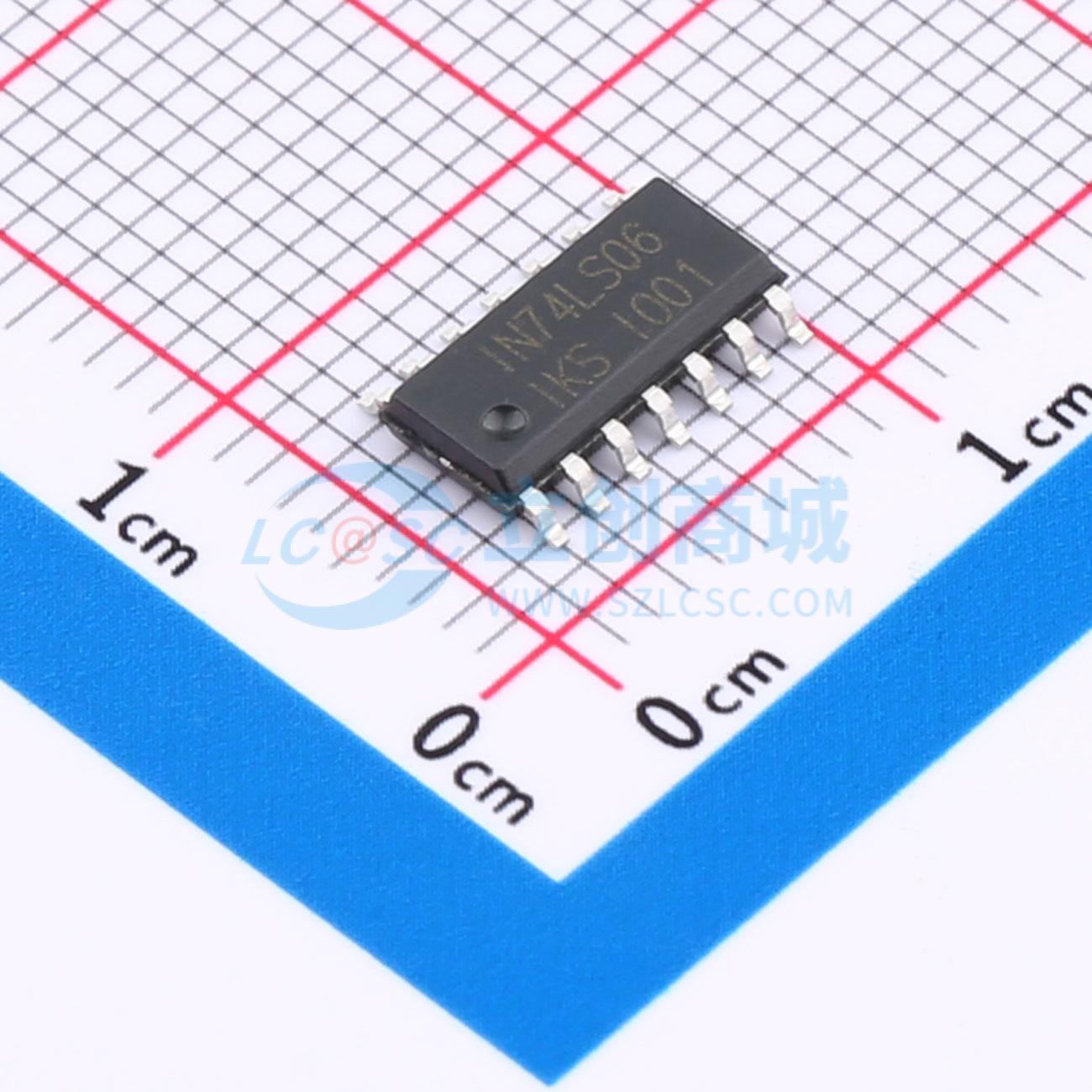 点击查看大图 IN74LS06DT实物图