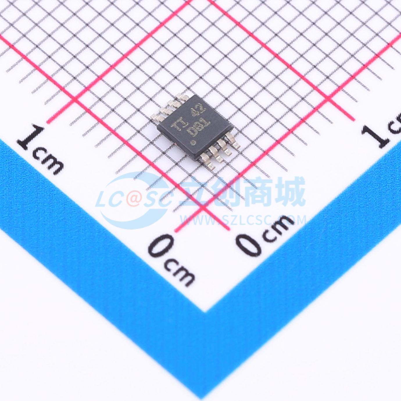 点击查看大图 DAC8551IDGKT实物图