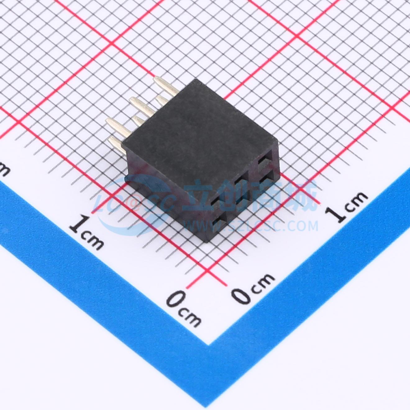 点击查看大图 FG-PM2.54-2-03P-H8.5实物图