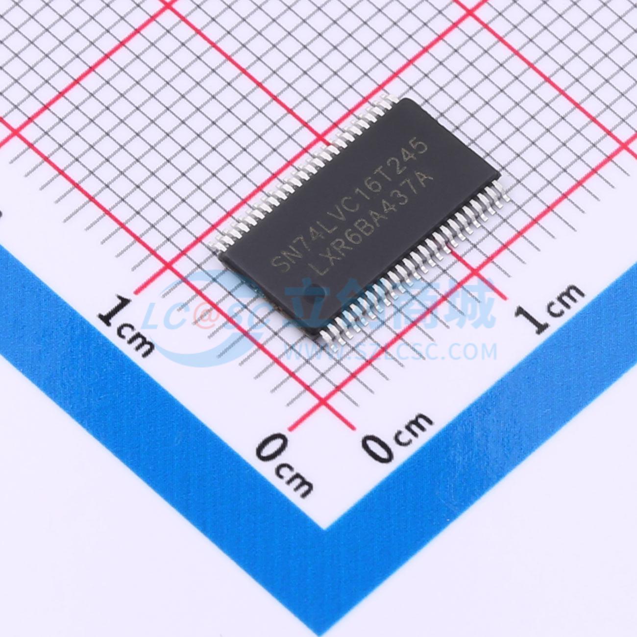 点击查看大图 SN74LVC16T245PWR(LX)实物图