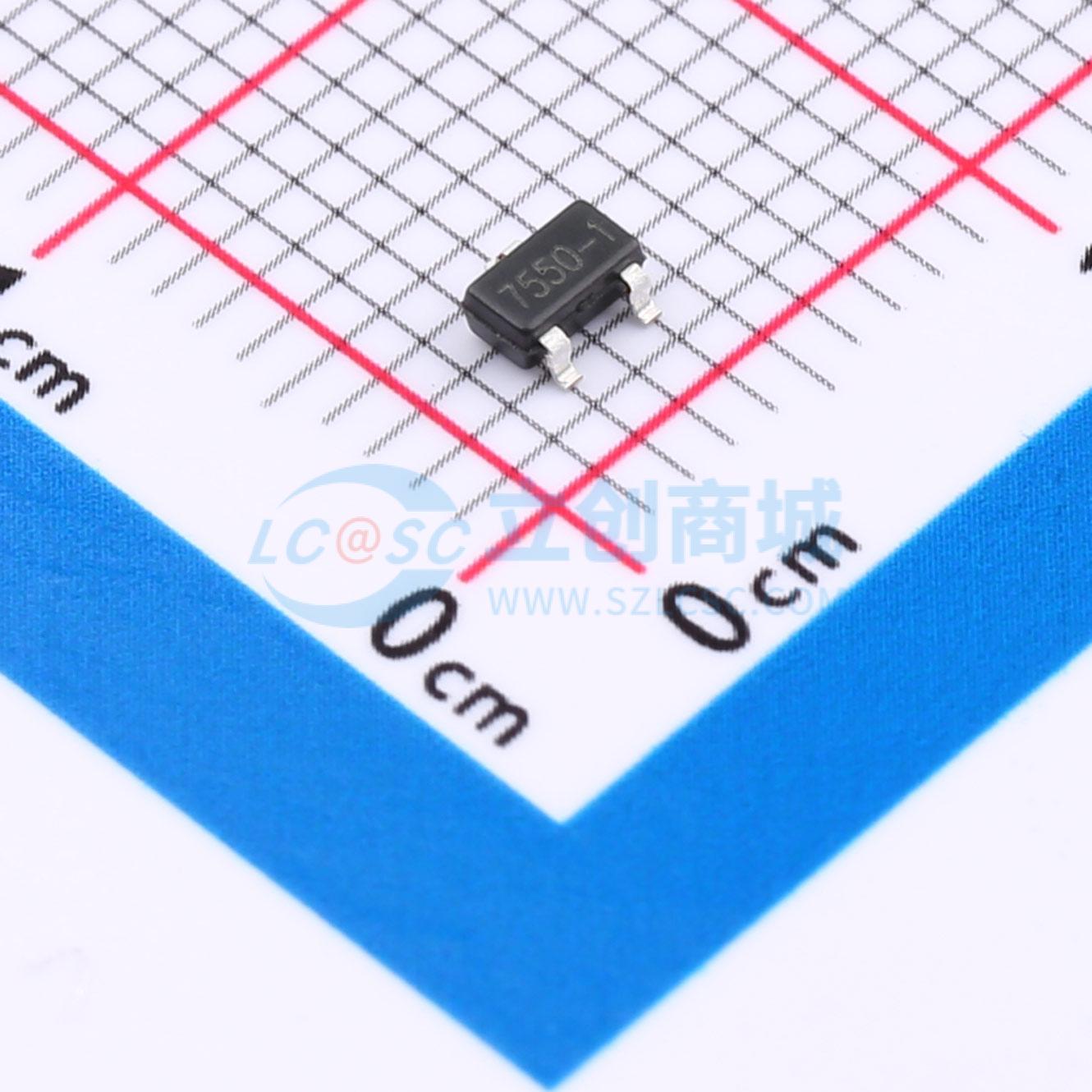 7550-1SOT23-3实物图