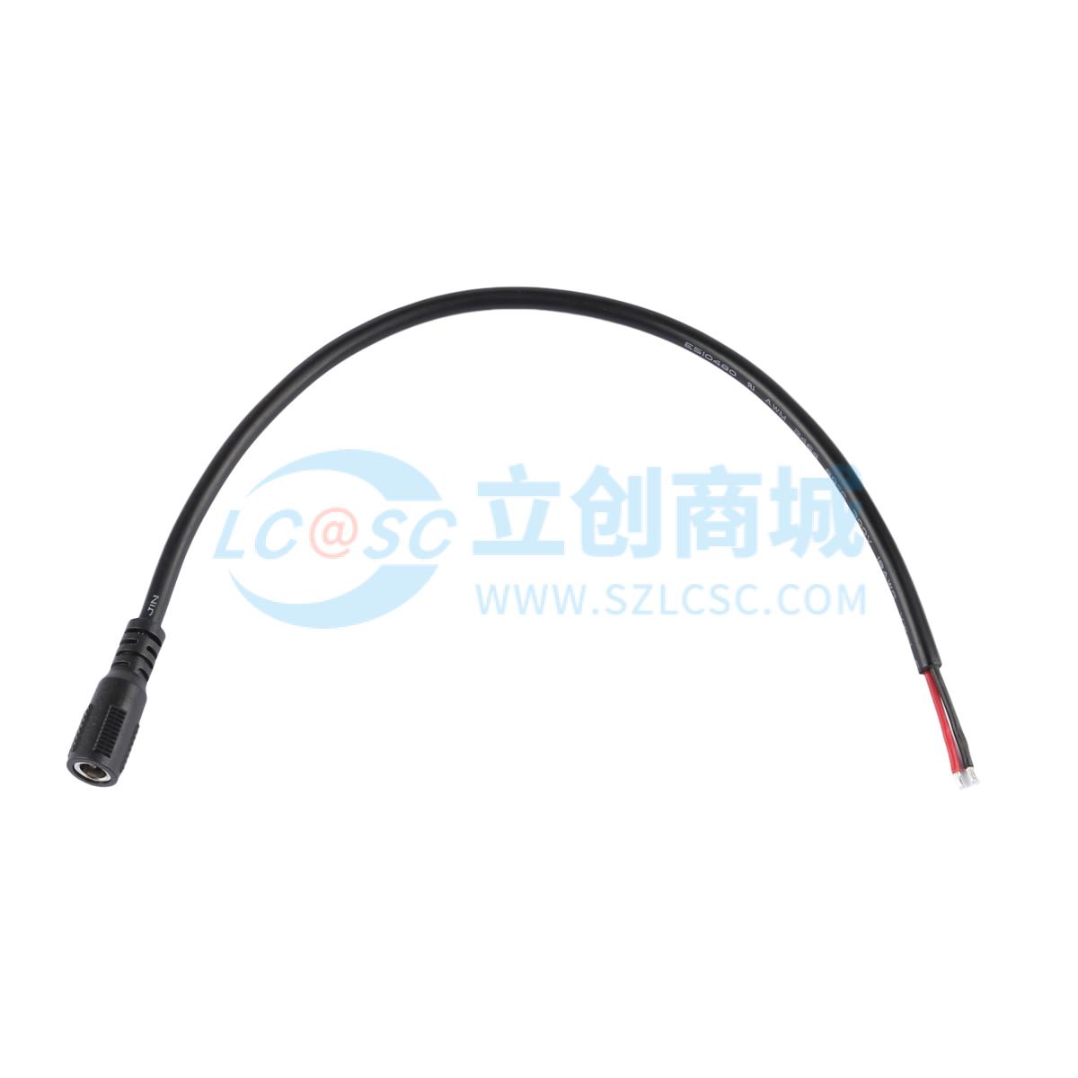 DC5525-M-0.75SQ-0.3M-DX实物图