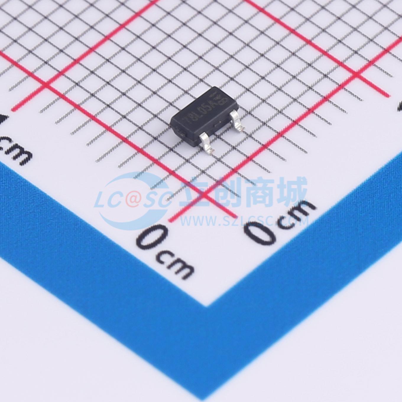 点击查看大图 MG78L05AT3实物图